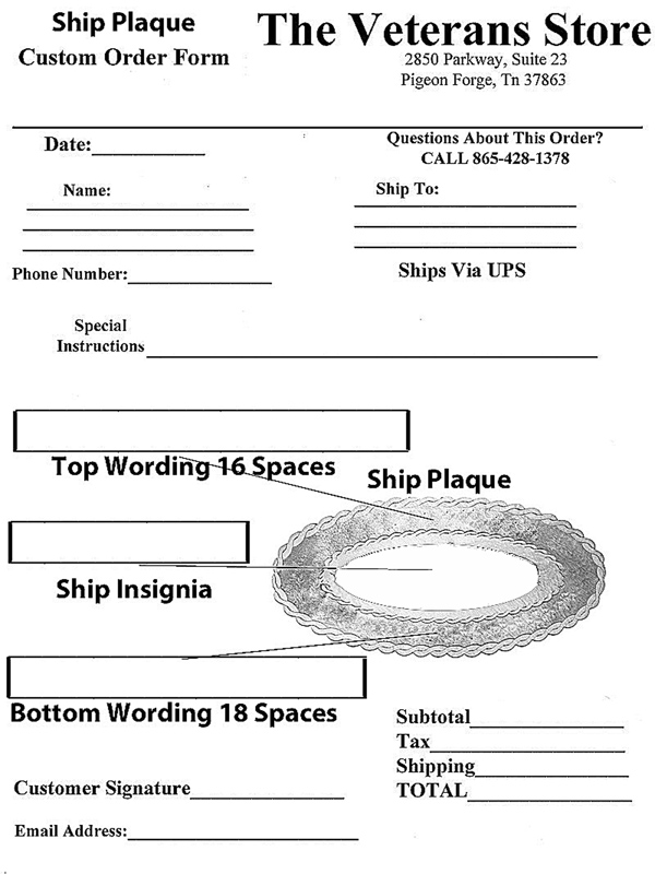 custom work order forms